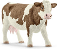 Schleich Farm World - bydło cętkowane - krowa - figurka - zabawka dla dzieci dla chłopców i dziewcząt - od 3 do 8 lat - 13801