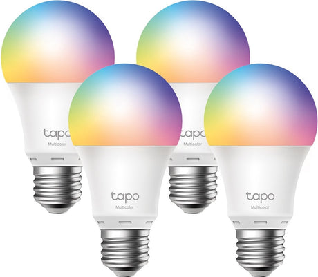 Inteligentna lampa LED Tp-link tapo l530e e27 - duża oprawa - kolor biały - WiFi - 4 szt.