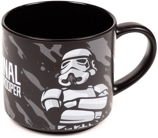 Puckator mug - the original stormtrooper - large - black and white - porcelain - 470ml