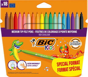 Kolorowe pisaki Bic kids 18 sztuk