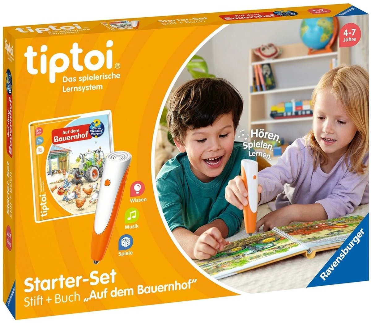Zestaw startowy Tiptoi Rav Pin i Bauer 00114