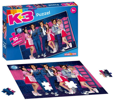 Studio 100 k3 Line Puzzle 3 Prosięta i wilki, 50..