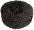 District 70 fuzz donut hondenmand – donker grijs - small ø 45 cm