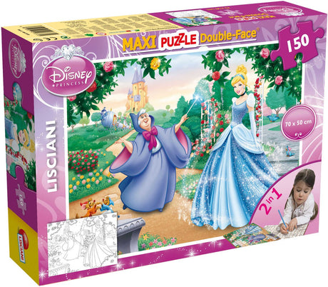 Lisciani Disney Puzzle DF Maxi Floor 150 Kopciuszek
