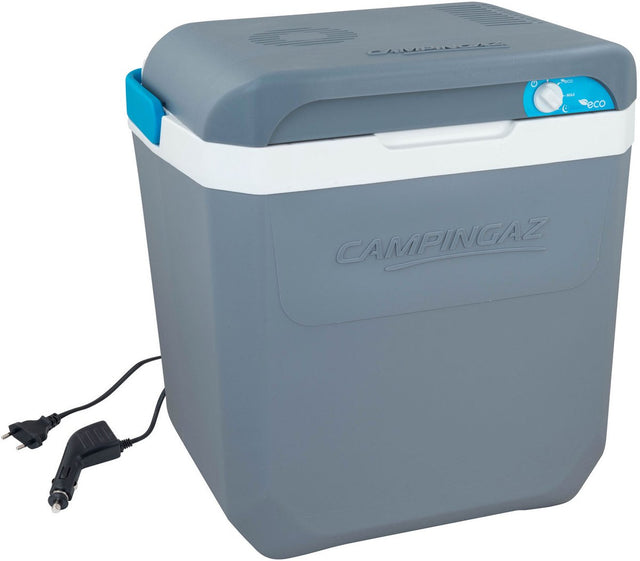Zasilacz Campingaz plus termoelektryczna lodówka - 12v 230v - 28l - szary