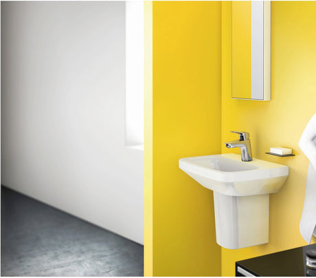 Hansgrohe Logis - bateria umywalkowa - obsługa jednouchwytowa - chłodny start oszczędność energii - bez odpadu - 70mm - chrom