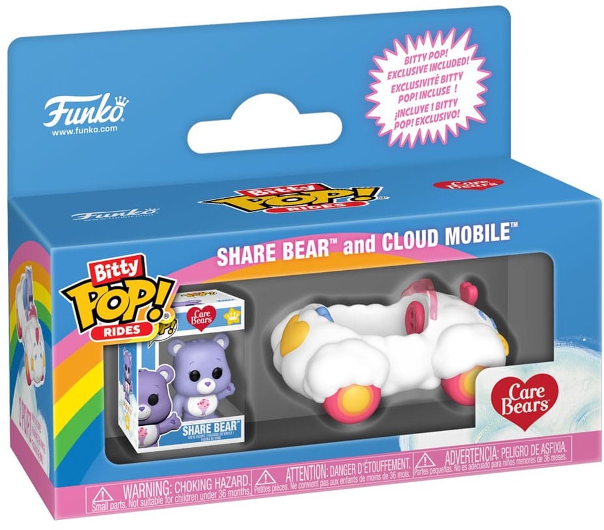 Funko Care Bears Cloud Mobile (bitty pop! Ride) winylowa figurka unisex pop! - neutralny - standardowy