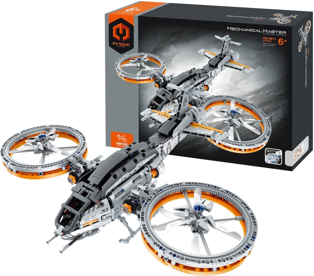 Gear2play im.master – zestaw do budowy myśliwców