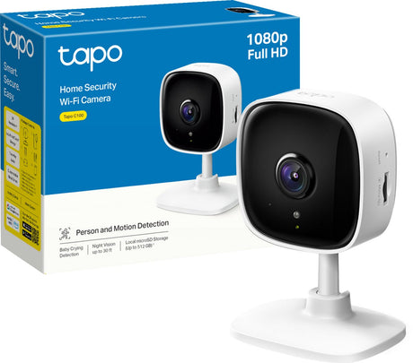 Wewnętrzna kamera bezpieczeństwa Tp-Link Tapo C100 - 1080p - Full HD