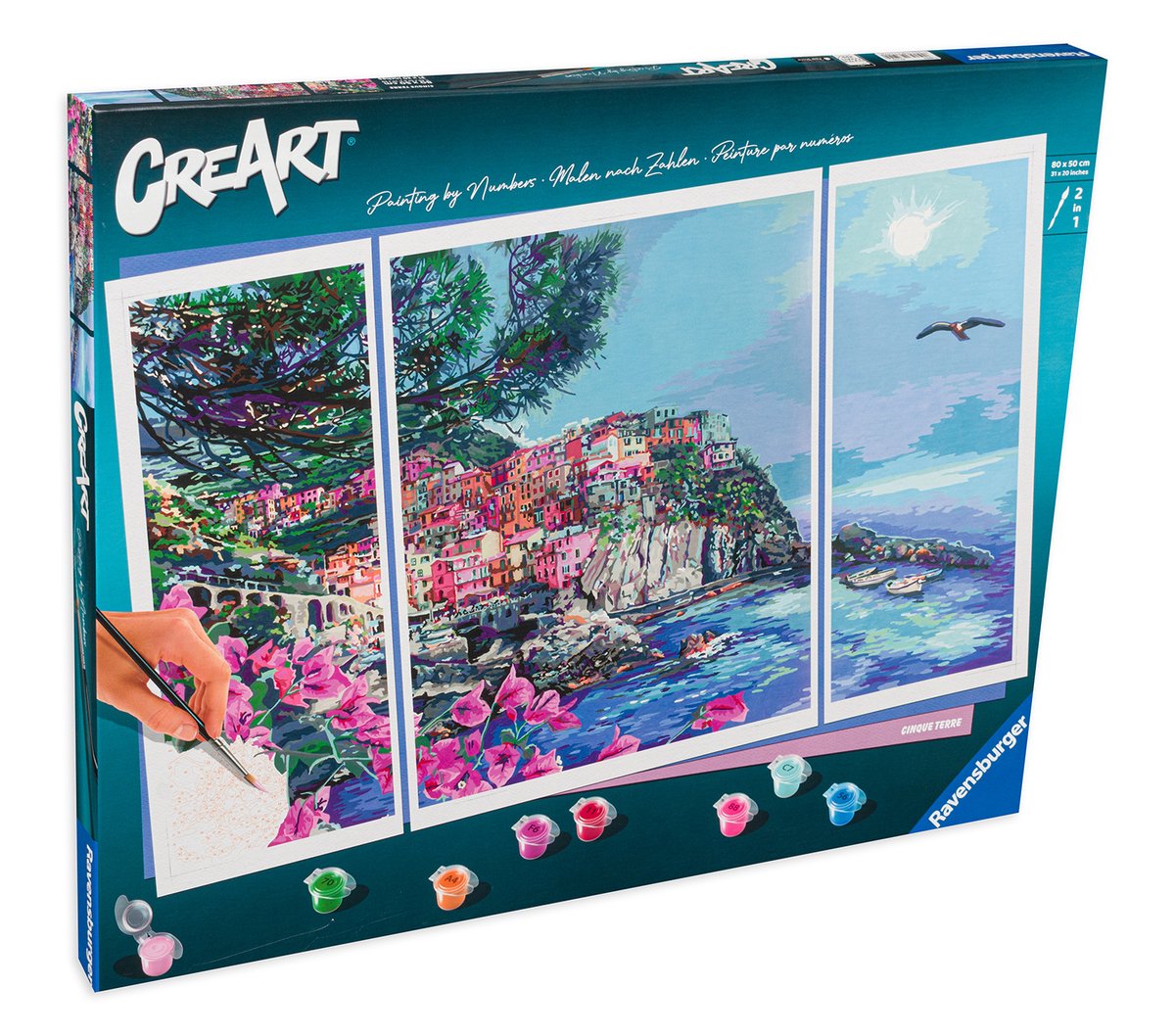 Ravensburger frezowany po zbiorach 23529 - Cinque Terre - od 14 lat
