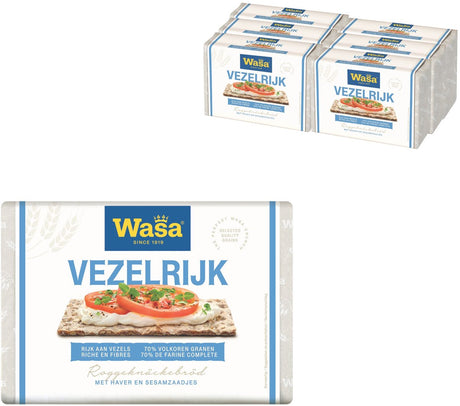 Pieczywo chrupkie Wasa wysokobłonnikowe - 6 x 300g