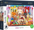Puzzle Trefl Prime Peeking Dog - 1000 elementów