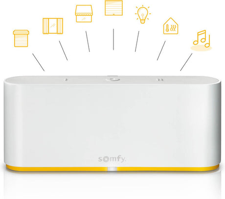 Przełącznik Somfy Tahoma - inteligentny koncentrator domu - zigbee, io-home control rts - google home, alexa apple homekit - inteligentny przełącznik do rolet, żaluzji przeciwsłonecznych, oświetlenia dekoracji okiennych