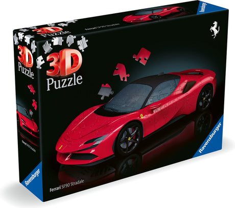 Ravensburger - Ferrari SF 90 Stradale - puzzle 3D dla dzieci i dorosłych