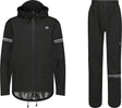 Agu original regenpak uniseks waterdicht - zwart - waterkolom 5.000 mm - jas en broek - inclusief opbergtasje