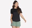 T-shirt damski Skechers Godri Swift tee - czarny