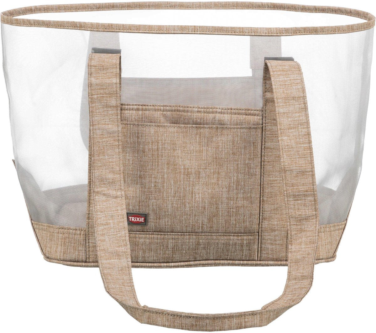 Torba dla psa Trixie - przezroczysty piasek - materiał siatkowy, stabilny wymiarowo, 53x20x30 cm
