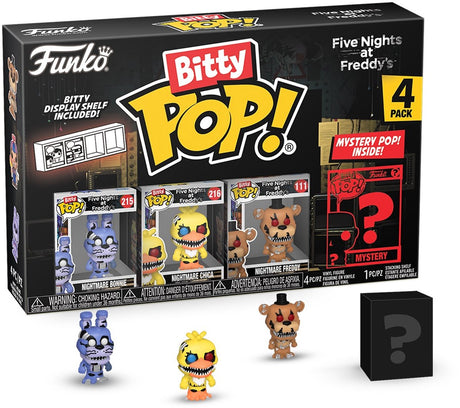 Funko-pop! Five Nights at Freddy's - Bitty Pop 4 paczki 2,5 cm - koszmar Bonnie