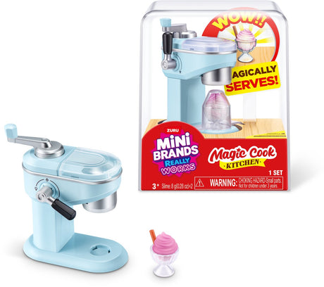 Mini marki Zuru naprawdę działają – kapsułki kuchenne Magic Cook seria 1 – maszyna do lodów