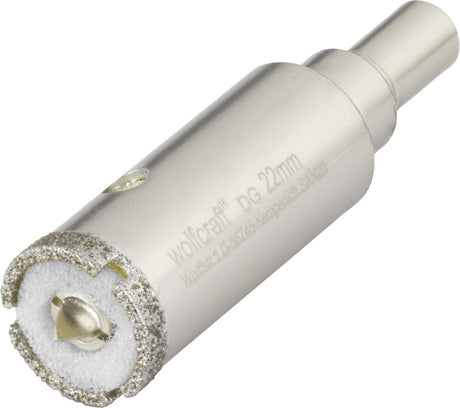 Wolfcraft - wiertło diamentowe 22mm - wiertło do płytek 22 mm - otwornica diamentowa - 5922000
