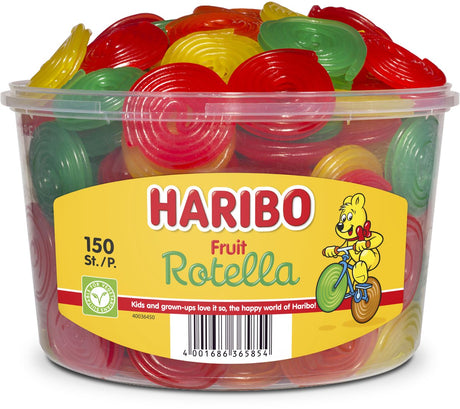 Rotella owocowa Haribo (150 sztuk)
