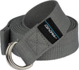 Avento yogaband - katoenen yogariem - 250 cm - grijs