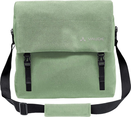 Torba rowerowa Vaude na ramię z przegrodą na laptopa Torba rowerowa Augsburg IV w kolorze wierzbowo-zielonym khaki