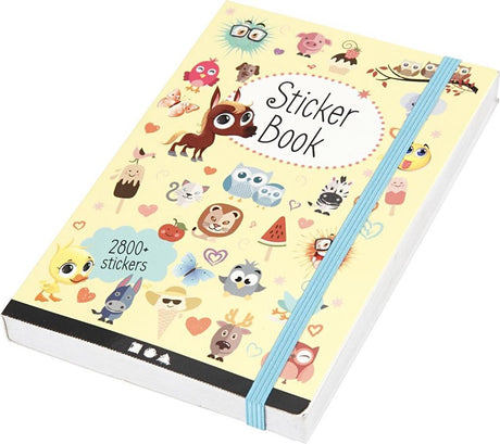 Firma Creativ https: www.cchobby.nl książka z naklejkami-rozmiar-11-5x17-cm-1-sztuka