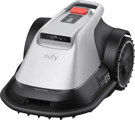 Kosiarka automatyczna Eufy e15 - bezprzewodowa - bez RTK - brak problemów z sygnałem - konfiguracja w 5 minut - automatyczne mapowanie do 800 m2 - omijanie przeszkód - jazda na krawędzi - sterowanie przez aplikację