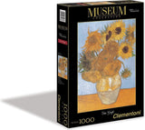 Clementoni - puzzle - 1000 elementów - girasoli (muzeum) - puzzle dla dorosłych