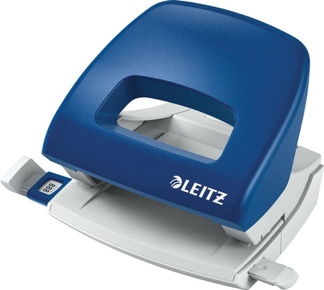 Dziurkacz Leitz New Nexxt 2-otworowy 16 kartek niebieski