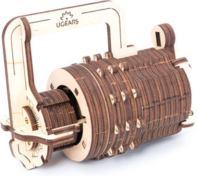 Drewniany model Ugears - zamek szyfrowy