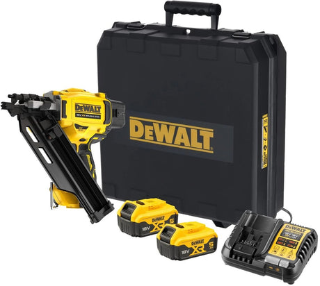 Gwoździarka akumulatorowa Dewalt dcn930p2 pojedynczy strzał + uderzenie w tstak 18v xr 5.0ah