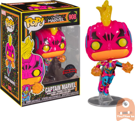Funko-pop! Kapitan Marvel – ekskluzywny Kapitan Marvel #908