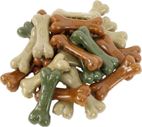 Trixie denta fun wegetariańska kość - bezglutenowa, roślinna przekąska do żucia - 12cm, 40 sztuk