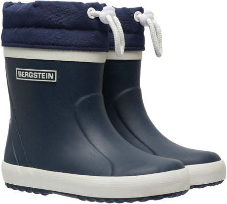 Bergstein classic thermo – gevoerde regenlaarzen kinderen – winterlaarzen – jongens meisjes – dark blue 35