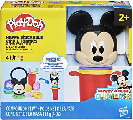 Play-doh playdoh disney jr szczęśliwy, można układać w stosy | 3 sztuki
