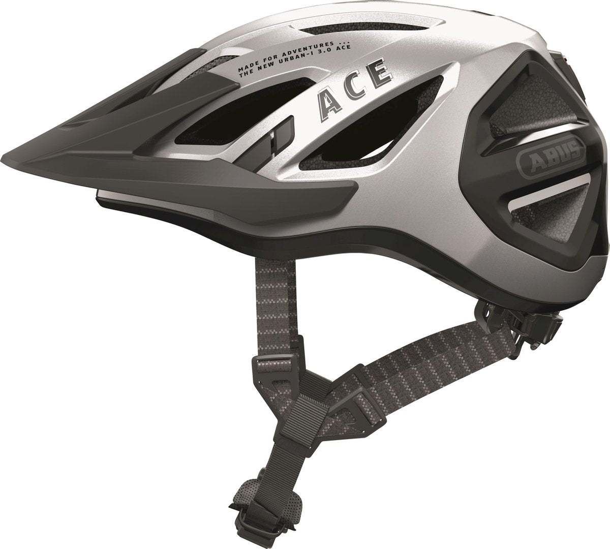 Abus Helmet Urban-i 3.0 Ace Bleam Silver L 56-61 cm