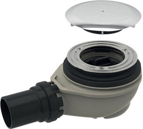 Syfon prysznicowy Geberit - do brodzika - z otworem odpływowym d - 90mm - do brodzika - bez przelewu - chromowany chrom