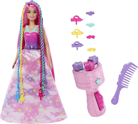 Lalka Barbie Dreamtopia do pielęgnacji włosów - lalka