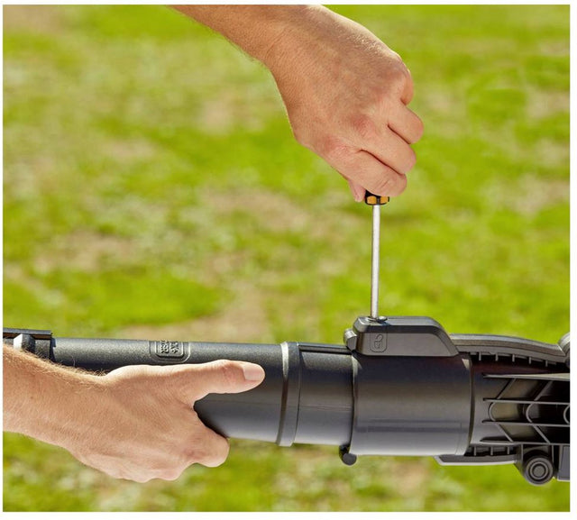 Black+decker beblv290-qs - elektrische bladblazer - 2900w - 3-in-1 - inclusief rugzak