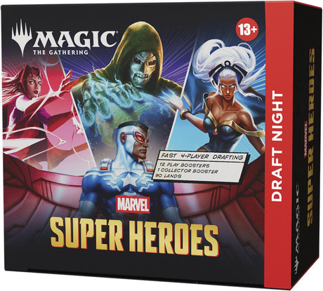 Czarodzieje z wybrzeża magii: zgromadzenie - Marvel Super Heroes Draft Night Box - pl