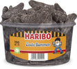Haribo Słone Bomby - kwaśne cukierki o smakach owocowych - silos 150 sztuk