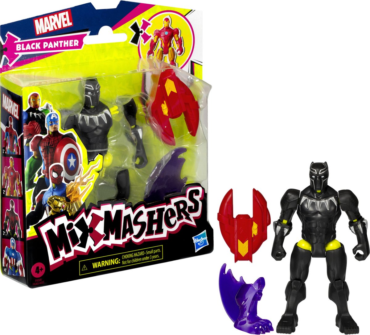 Figurka zabawkowa Hasbro Avengers, czarna pantera, cudowna figurka.