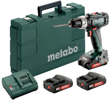 Zestaw Metabo sb 18 l - wiertarko-wkrętarka akumulatorowa - 18v - li-power - kompaktowa