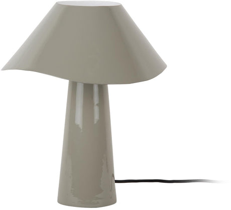 Lampa stołowa Leitmotiv ameno - ciemnoszara - ø28cm - skandynawska
