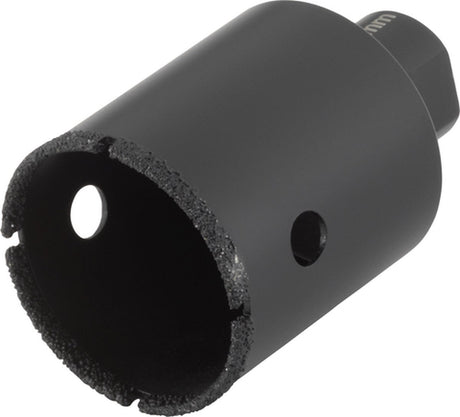 Wolfcraft - wiertło diamentowe 14mm do szlifierki kątowej - wiertło do płytek 14 mm - otwornica diamentowa - 5999000