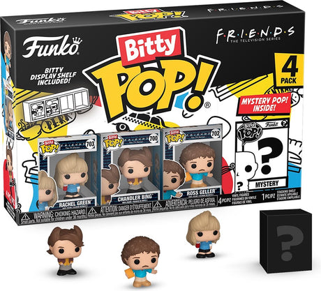 Funko-pop! filmy: przyjaciele - bitty pop 4-pak Rachel z lat 80-tych