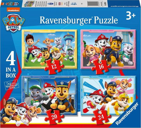 Puzzle Ravensburger Psi Patrol - 12+16+20+24 elementów