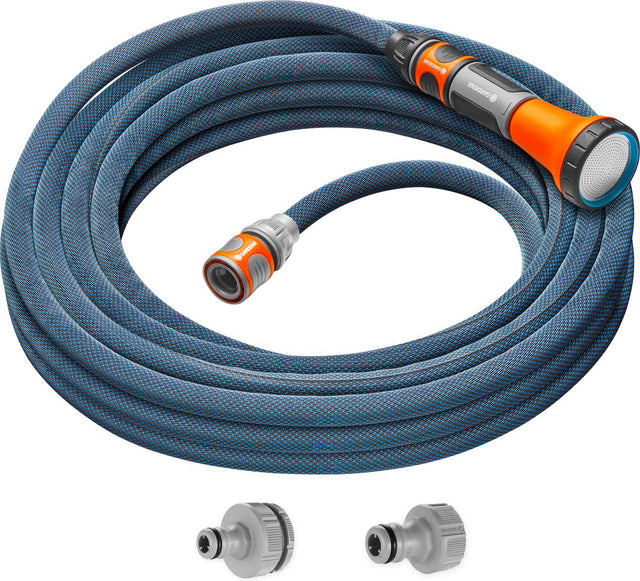 Gardena liano™ xtreme 18460-20 zestaw węży tekstylnych czarny 10 m 1 2 cale 1 szt.